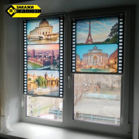 Фотожалюзи рулонные на окна  в Нижнем Тагиле